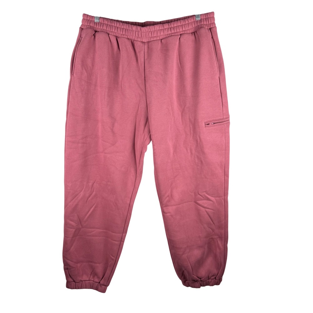 Comfrt Womens 2XL DND Travel Sweatpants Cotton Berry Pink Joggers‎ KCO-250217 - Picture 2 of 13